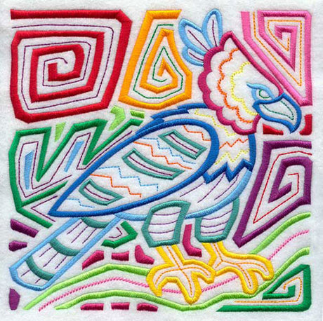 Mola Harpy Eagle Square