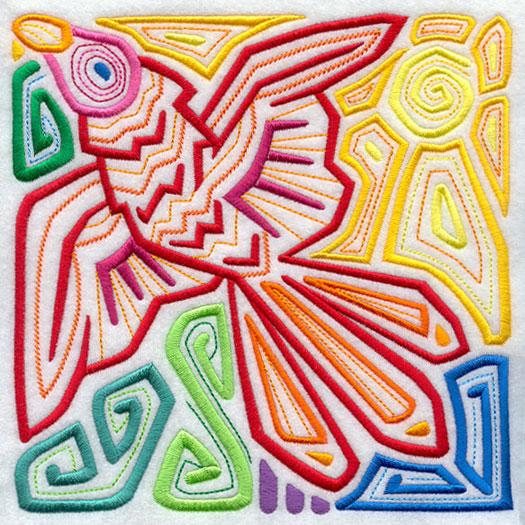 Mola Turkey Vulture Square