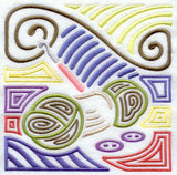 Mola Crocheting Square