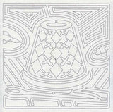 Mola Thimble Quilting Square (Single Run)