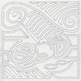 Mola Crocheting Quilting Square (Single Run)