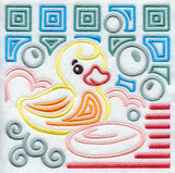 Mola Rubber Ducky Square