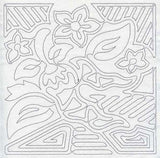 Mola Chili Pepper Quilting Square (Single Run)