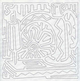 Mola Sewing Machine Quilting Square (Single Run)