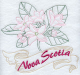 Nova Scotia - Mayflower (Redwork)
