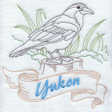Yukon - Raven (Redwork)