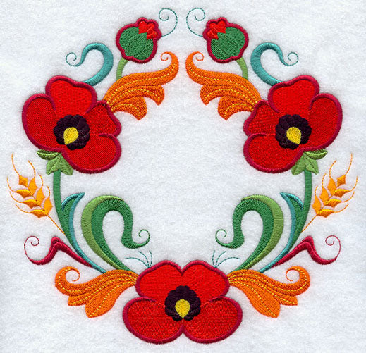 Poppy Wreath