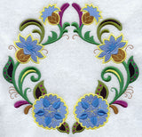 Cornflower Wreath