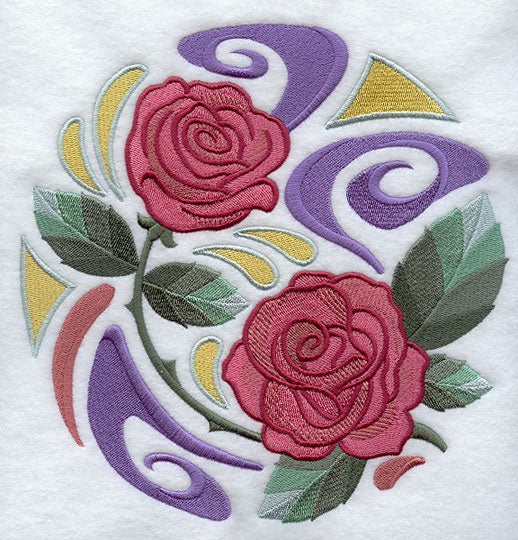 Arts and Crafts Roses Circle