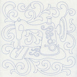 Sewing Machine Quilting Square (Single Run)