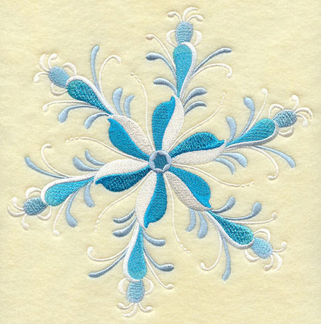 Rosemaling Snowflake Brisling