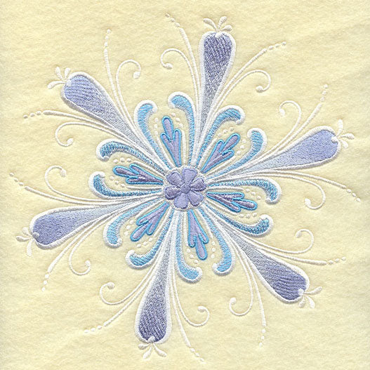 Rosemaling Snowflake Yngling