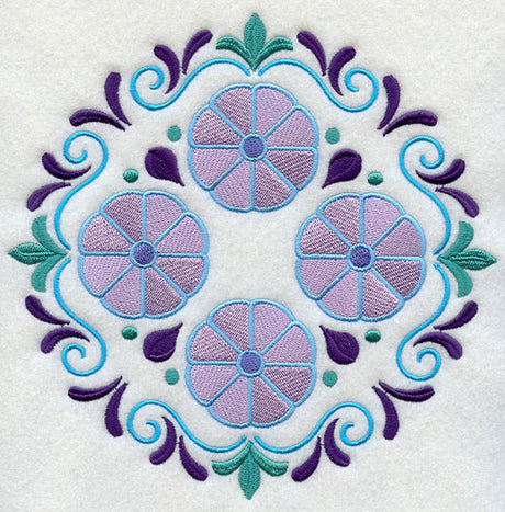 Stylin' Suzani Floral Circle 2