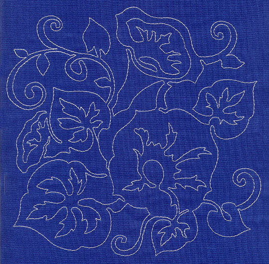 Morning Glory Sashiko Square (Single Run)