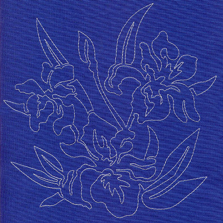 Iris Sashiko Square (Single Run)