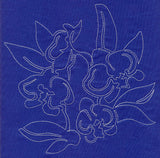 Orchid Sashiko Square (Single Run)