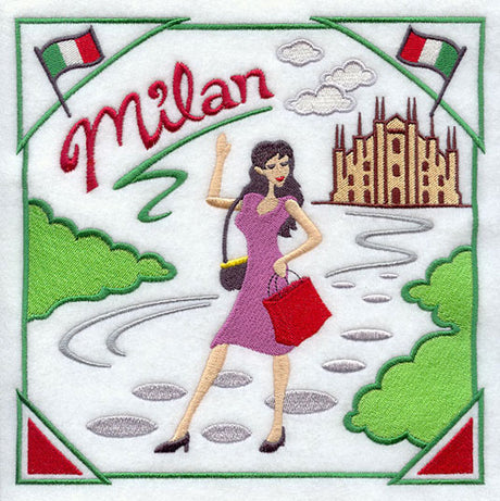 Milan Fashion Plate