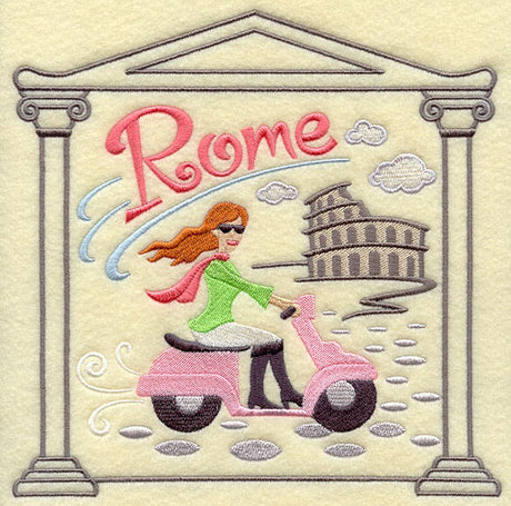 Rome Fashion Plate