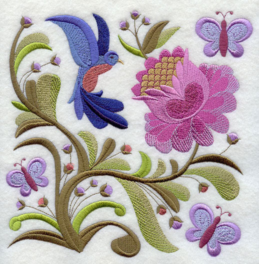 Jacobean Hummingbird Garden