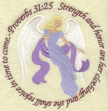 Proverbs 31:25 - Angel