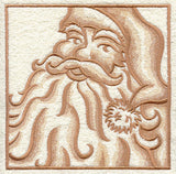 Santa Claus Portrait (Embossed)