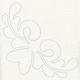 Feather Quilting Heart Corner (Single Run)