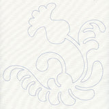 Feather Quilting Curling Blossom (Single Run)