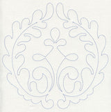Feather Quilting Laurel Circle (Single Run)