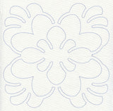 Feather Quilting Ornate Square (Single Run)