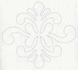 Feather Quilting Simple Diamond (Single Run)