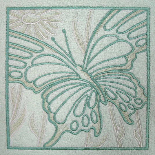 Butterfly in Flight (Embossed)