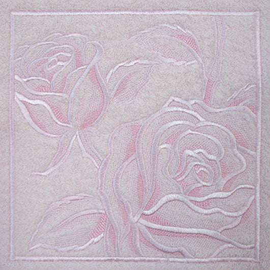 Rose Bouquet (Embossed)