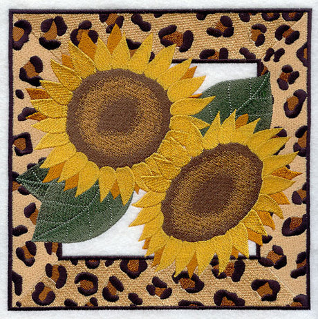Sassy Sunflowers Square