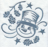 Simply Snowman Circle