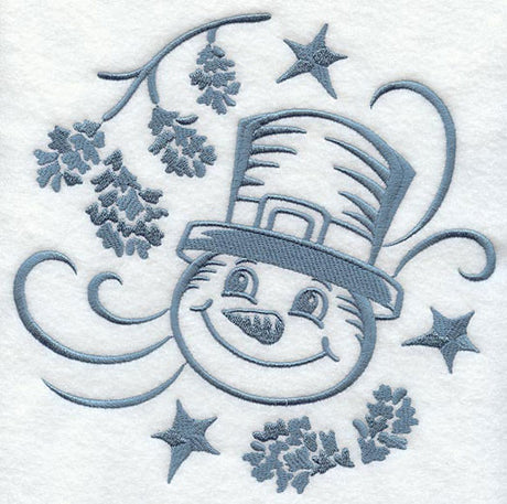 Simply Snowman Circle