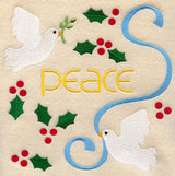 Christmas Doves of Peace Square