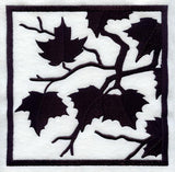 Leaves in the Breeze Silhouette