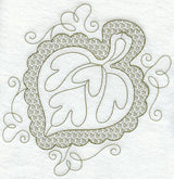 Cottonwood Leaf (Trapunto)