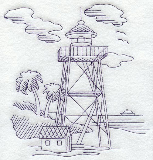 Skeletal-style Lighthouse