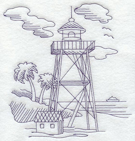 Skeletal-style Lighthouse