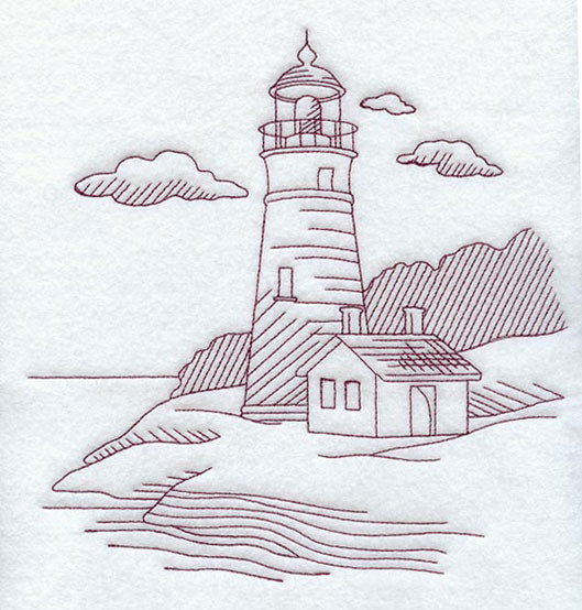 Cylindrical Tower Lighthouse