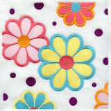 Flower Power Square - Dots