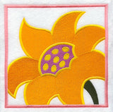 Splendid Sunflower Square