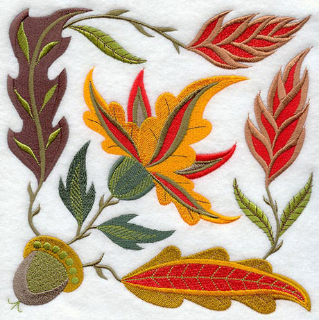 Jacobean Autumn Square