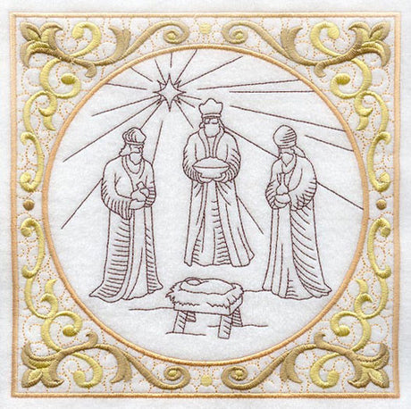 Silent Night Square 8