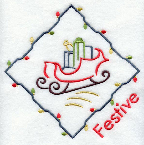 Festive Sleigh Diamond