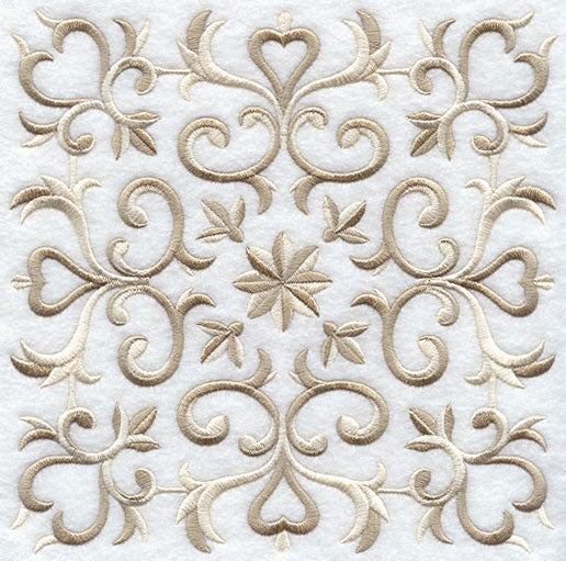 Victorian Scrollwork Square