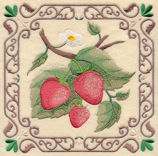 Strawberry Fruit Tile