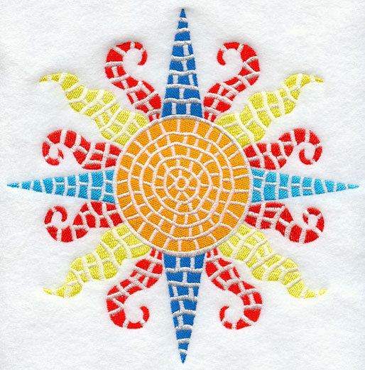 Mosaic Sun Circle