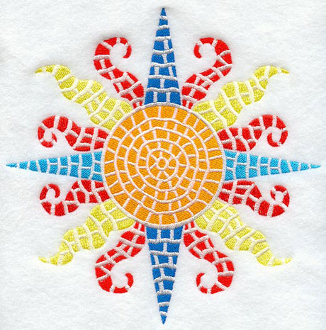Mosaic Sun Circle